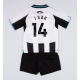 Newcastle United Alexander Isak #14 Replike Domaci Dres za djecu 2025-26 Kratak Rukav (+ Kratke hlače)